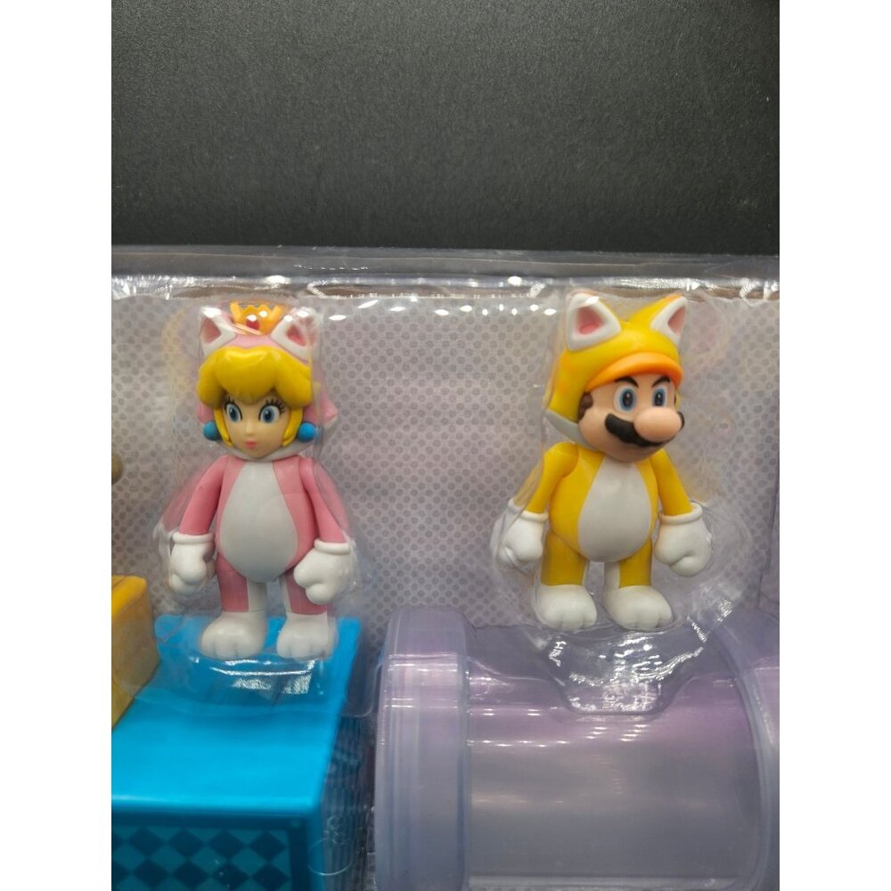 Super Mario 3D World + Bowsers Fury Diorama Set With Figures & Accessories - Picture 5 of 9
